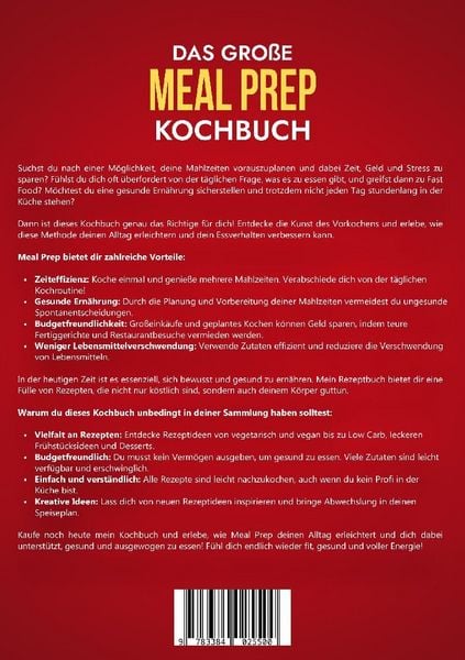 Produktbild: Das gro&szlig;e Meal Prep Kochbuch