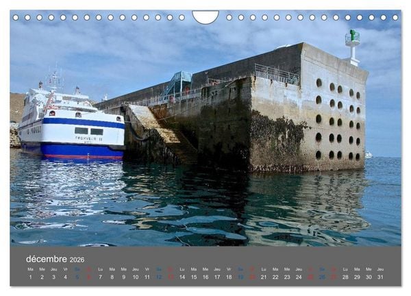Produktbild: COULEURS d'OUESSANT (Calendrier mural 2026 DIN A4 vertical), CALVENDO calendrier mensuel