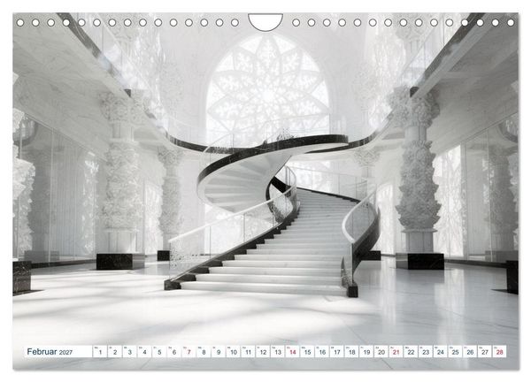 Produktbild: Architektur der Emotionen - Gestaltete Stimmungen (Wandkalender 2027 DIN A4 quer), CALVENDO Monatskalender