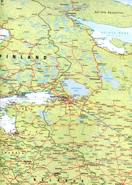 Railmap Europa 1:5 Mio.