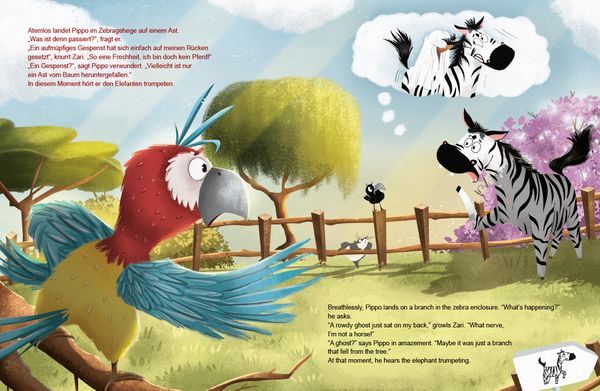Produktbild: Spuk im Zoo (Deutsch-Englisch)