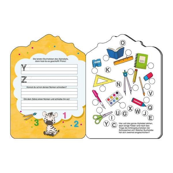 Produktbild: TR&Ouml;TSCH - &Uuml;bungsbuch Zum Schulstart Tierfreunde