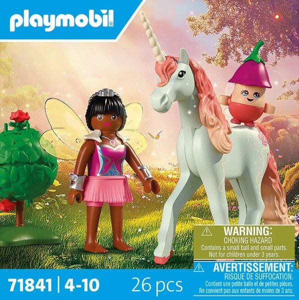 Produktbild: PLAYMOBIL 71841 Sammeleinhorn Himmelsrose mit Fee