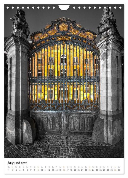 Produktbild: M&uuml;nster - erstrahlt bei Nacht (Wandkalender 2026 DIN A4 hoch), CALVENDO Monatskalender
