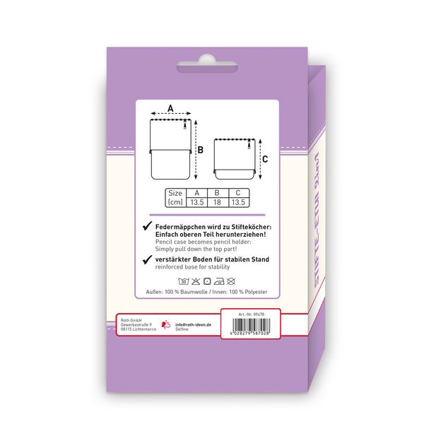 Produktbild: Stifte- Etui 2in1 Delfine