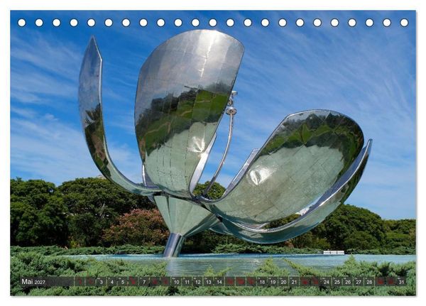 Produktbild: Buenos Aires mit Iguazu (Tischkalender 2027 DIN A5 quer), CALVENDO Monatskalender