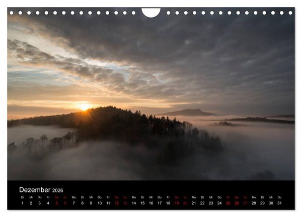 Produktbild: Der Hegau - Wanderparadies am westlichen Bodensee (Wandkalender 2026 DIN A4 quer), CALVENDO Monatskalender