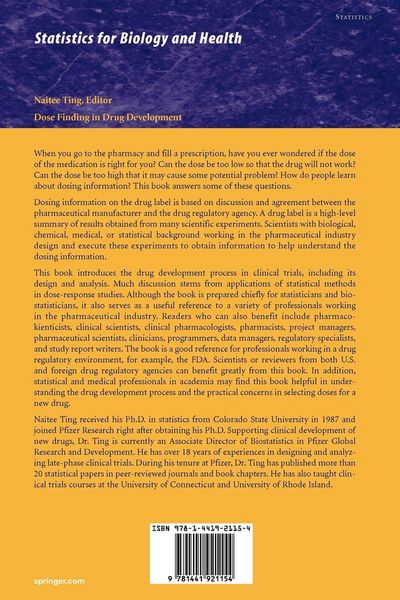 Produktbild: Dose Finding in Drug Development