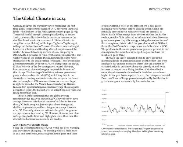 Produktbild: WEATHER ALMANAC 2026 HB