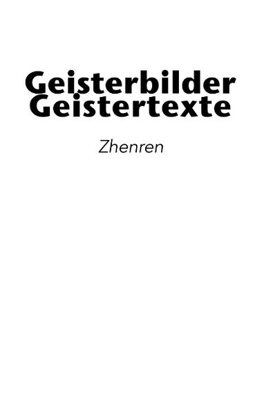 Produktbild: Geisterbilder | Geistertexte