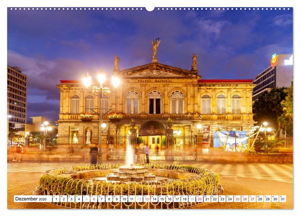 Produktbild: Costa Rica (hochwertiger Premium Wandkalender 2026 DIN A2 quer), Kunstdruck in Hochglanz
