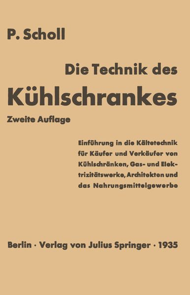Produktbild: Die Technik des K&uuml;hlschrankes