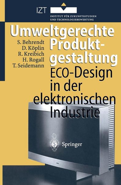 Produktbild: Umweltgerechte Produktgestaltung