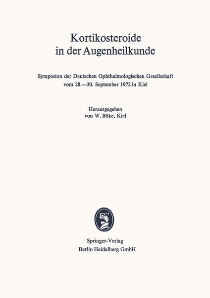 Produktbild: Kortikosteroide in der Augenheilkunde