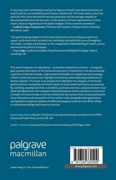 Produktbild: Federalism and Decentralization in European Health and Social Care