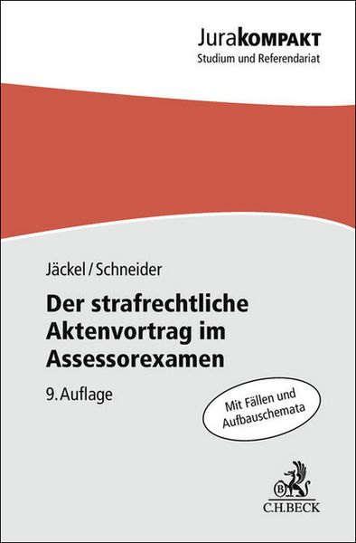 Produktbild: Der strafrechtliche Aktenvortrag im Assessorexamen