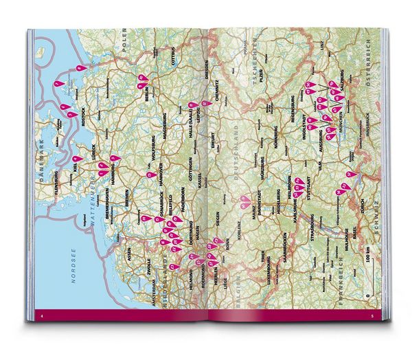 Produktbild: Die 50 sch&ouml;nsten Fahrradziele in Deutschland