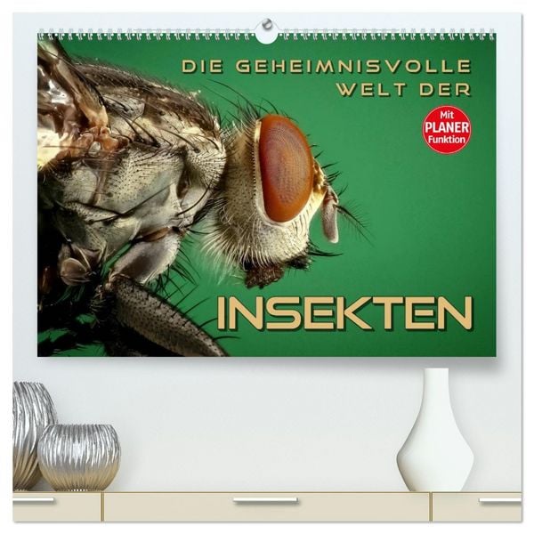 Produktbild: Die geheimnisvolle Welt der Insekten (hochwertiger Premium Wandkalender 2026 DIN A2 quer), Kunstdruck in Hochglanz