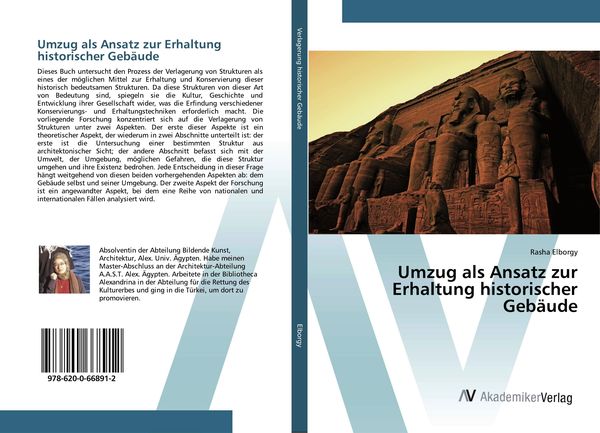 Umzug als Ansatz zur Erhaltung historischer Gebäude, Taschenbuch von Rasha Elborgy, AV Akademikerverlag, 9786200668912