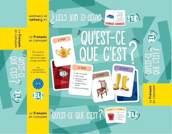 Qu'est-ce que c'est?; Game von Chiara Colucci, Klett Sprachen GmbH, 978-3-12-535178-3