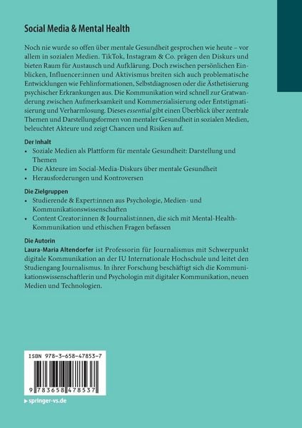 Produktbild: Social Media & Mental Health