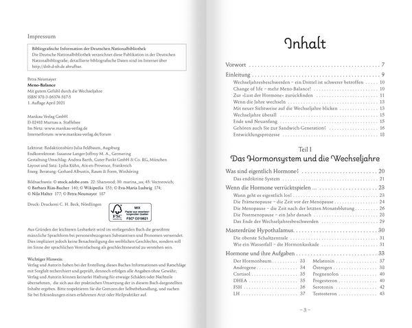 Produktbild: Meno-Balance. Mit gutem Gef&uuml;hl durch die Wechseljahre