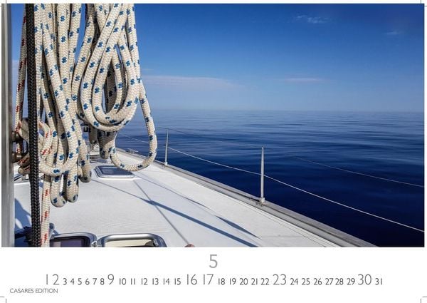 Produktbild: Segeln Kalender 2027 &ndash; Wandkalender | Fotokalender | Segelkalender Kalender f&uuml;r Segelliebhaber, Sportkalender 35x50cm