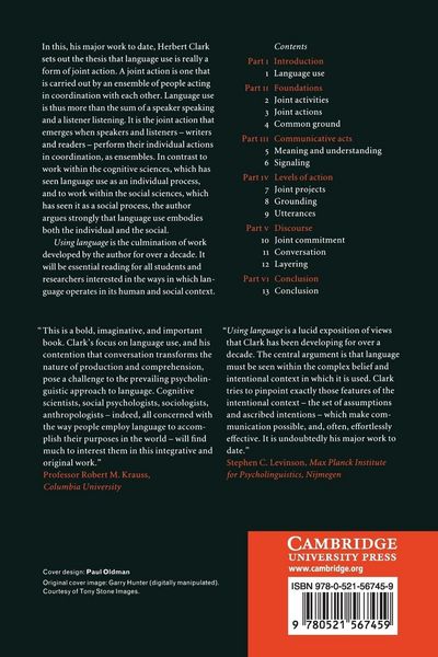 Produktbild: Using Language
