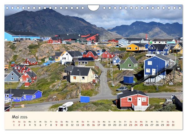 Produktbild: Gr&ouml;nland Faszinierend atemberaubend grandios (Wandkalender 2026 DIN A4 quer), CALVENDO Monatskalender