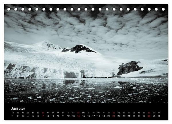 Produktbild: Antarktis 68&deg; S&uuml;d (Tischkalender 2026 DIN A5 quer), CALVENDO Monatskalender