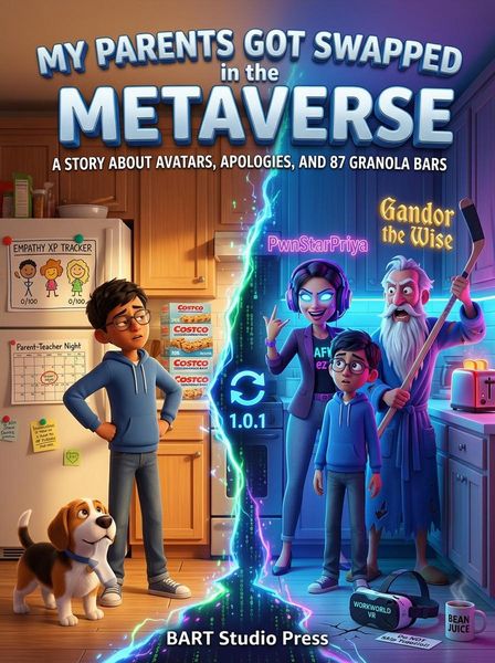 Produktbild: My Parents Got Swapped in the Metaverse : A Story About Avatars, Apologies, and 87 Granola Bars