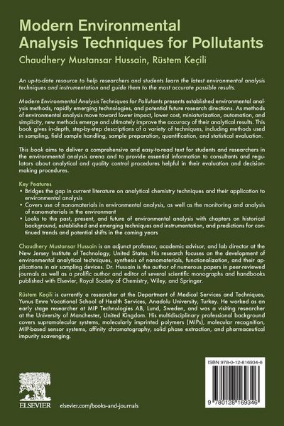 Produktbild: Mustansar Hussain, C: Modern Environmental Analysis Techniqu