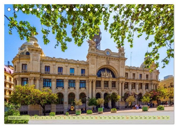 Produktbild: Zauberhaftes Valencia (Tischkalender 2026 DIN A5 quer), CALVENDO Monatskalender