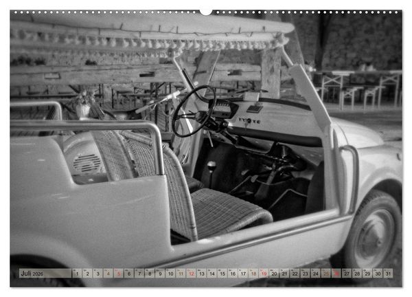 Produktbild: il Cinquecento - Details im Fokus - im Look eines legend&auml;ren Analogfilms (Wandkalender 2026 DIN A2 quer), CALVENDO Monatskalender