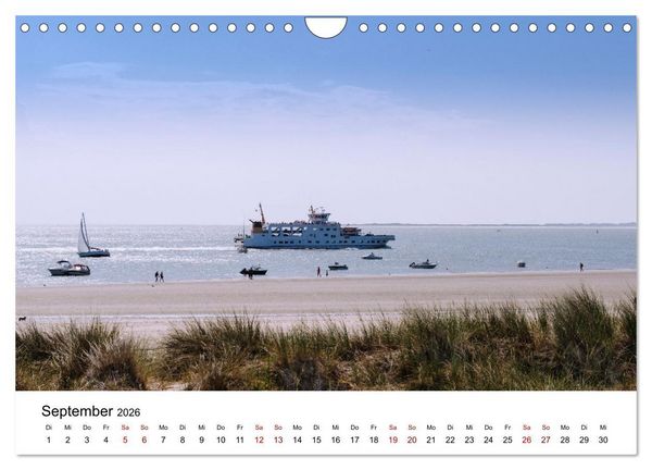 Produktbild: Ostfriesland - Ein Jahr in Bildern (Wandkalender 2026 DIN A4 quer), CALVENDO Monatskalender