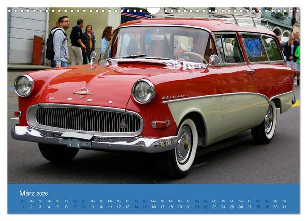 Produktbild: Opel Classics (Wandkalender 2026 DIN A3 quer), CALVENDO Monatskalender