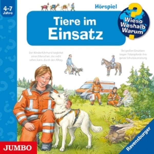 Wieso? Weshalb? Warum? Tiere im Einsatz (16) - , CD, 4012144435026