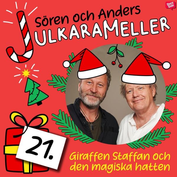 Produktbild: Giraffen Staffan och den magiska hatten