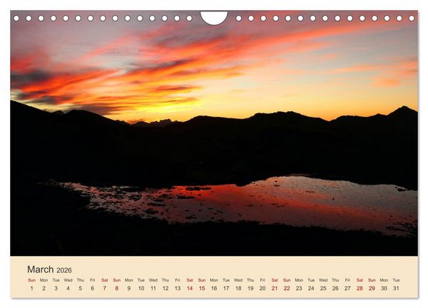 Produktbild: World sunsets (Wall Calendar 2026 DIN A4 landscape), CALVENDO 12 Month Wall Calendar