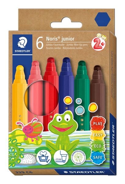 Produktbild: STAEDTLER Noris junior 329 Fasermaler, 329 C6