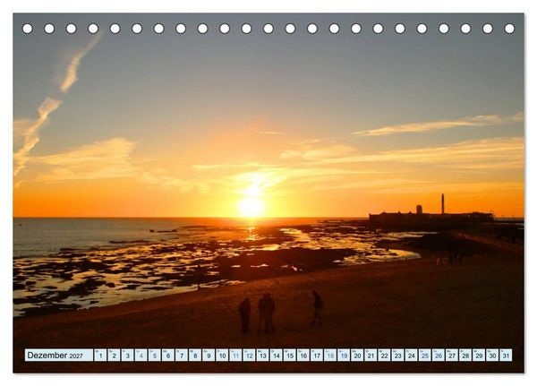 Produktbild: C&aacute;diz - Europas &auml;lteste Stadt (Tischkalender 2027 DIN A5 quer), CALVENDO Monatskalender