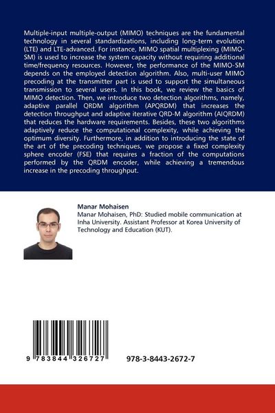 Produktbild: MIMO Detection and Precoding