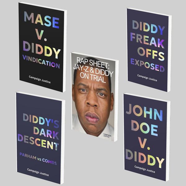Produktbild: Sean "P. Diddy" Combs Collection: Books: Diddy's Feak Offs Exposed, Diddy's Dark Descent, Rap Sheet: Jay-Z and Diddy on Trial, Mase v. Diddy, John Doe