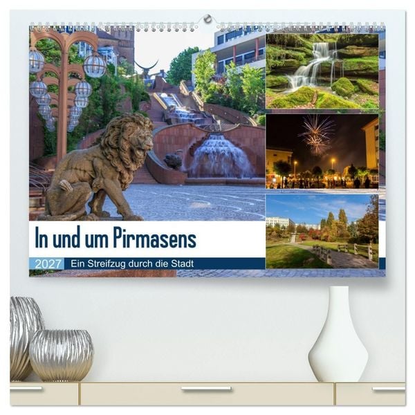 Produktbild: In und um Pirmasens (hochwertiger Premium Wandkalender 2027 DIN A2 quer), Kunstdruck in Hochglanz