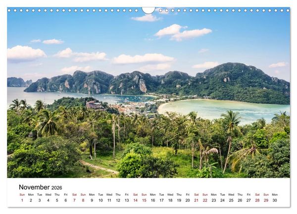 Produktbild: Thailand's Island Paradise (Wall Calendar 2026 DIN A3 landscape), CALVENDO 12 Month Wall Calendar