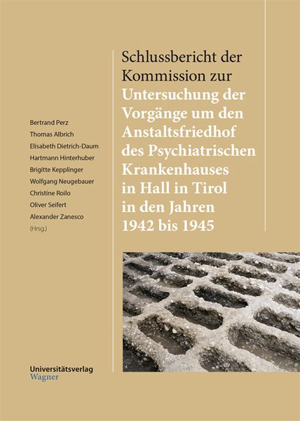 Produktbild: Schlussbericht der Kommission zur Untersuchung der Vorgänge um den Anstaltsfried