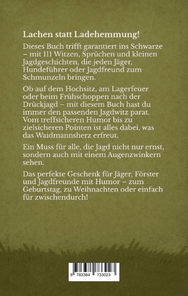 Produktbild: Das kleine Buch der gro&szlig;en J&auml;gerwitze
