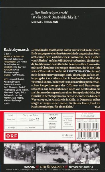 Produktbild: Radetzkymarsch / Edition Der Standard