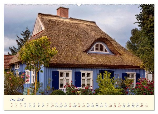 Produktbild: OSTSEEGL&Uuml;CK - Gl&uuml;cksmomente auf dem Dar&szlig; (hochwertiger Premium Wandkalender 2026 DIN A2 quer), Kunstdruck in Hochglanz
