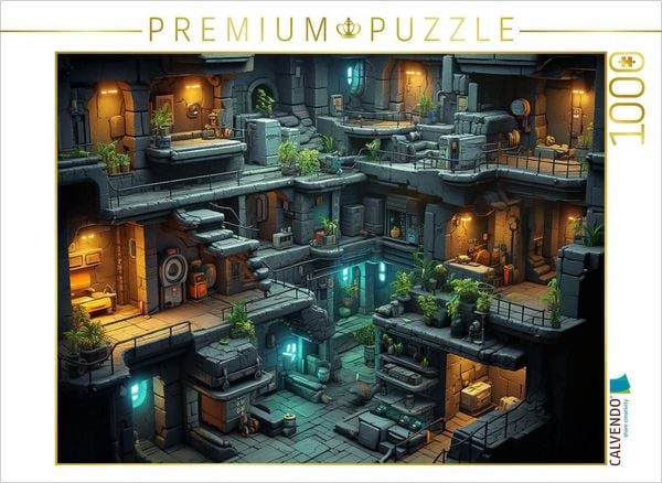CALVENDO Puzzle Computer Spiel - Gamer Nostalgie | 1000 Teile Lege-Größe 64x48cm Foto-Puzzle für glückliche Stunden